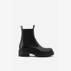 Ava black leather
chelsea boots