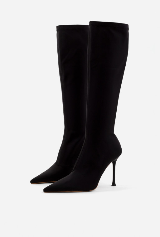 Mira black stretch
boots /9 cm/