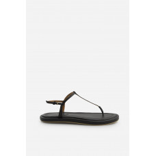 Milly black leather
sandals