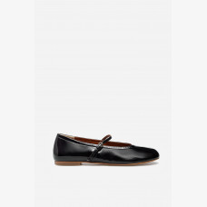 Ashley black patent ballet flats