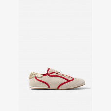 Bowley milk
suede leather sneakers