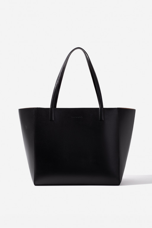 SARAH black shopper bag