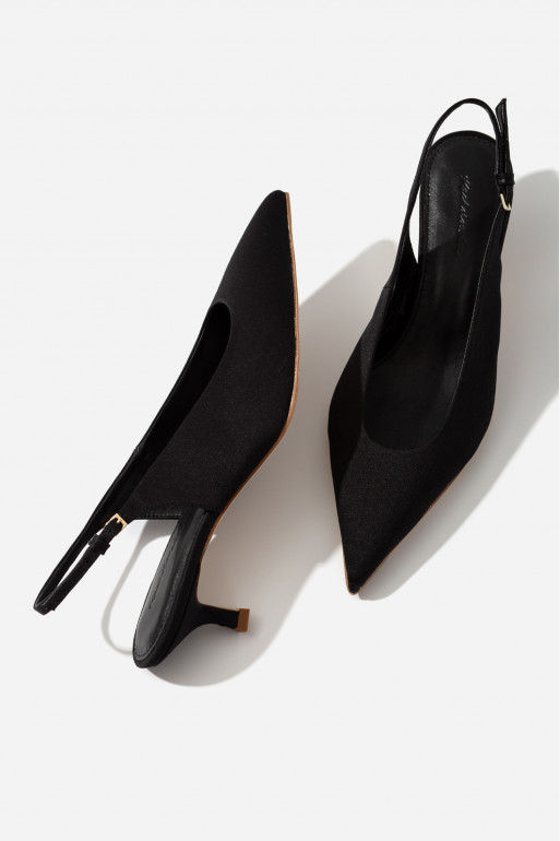 DARCY black slingbacks