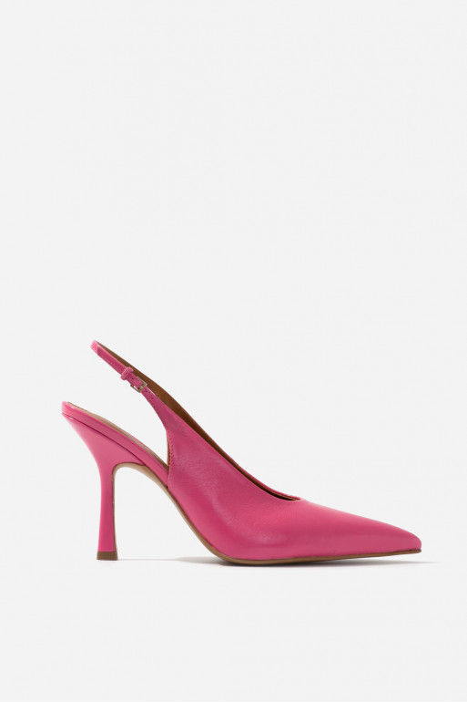 ROOMY pink slingbacks