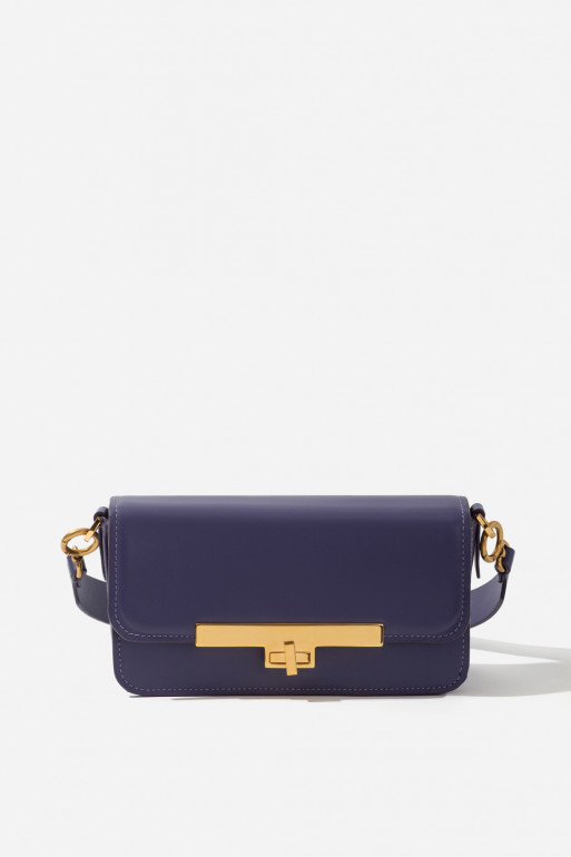 HARPER BAGUETTE сумка темно-фіолетова