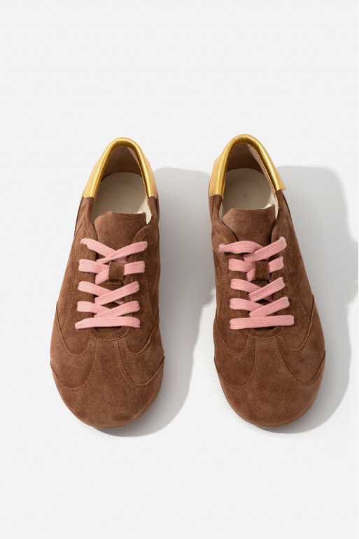 BOWLEY brown sneakers
