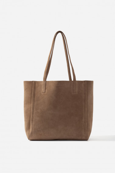 SARAH MINI light brown shopper bag