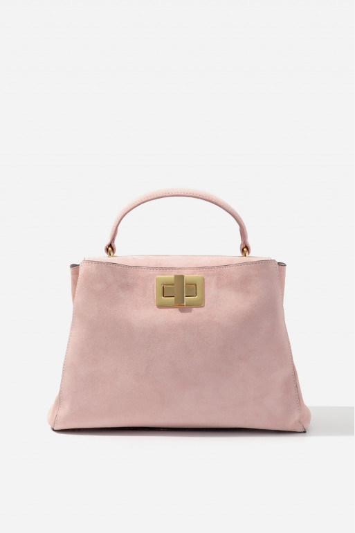 ERNA SOFT pink bag /gold/