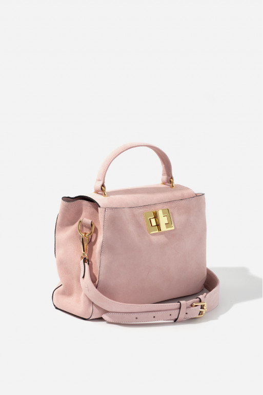 ERNA SOFT pink bag /gold/