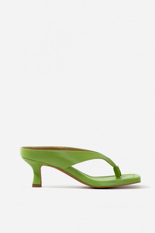 ELSA green flip flops