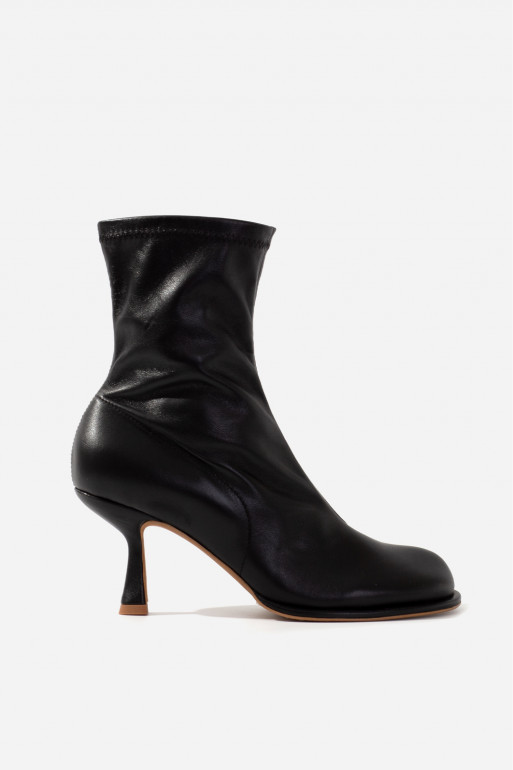 BLANCA black ankle boots