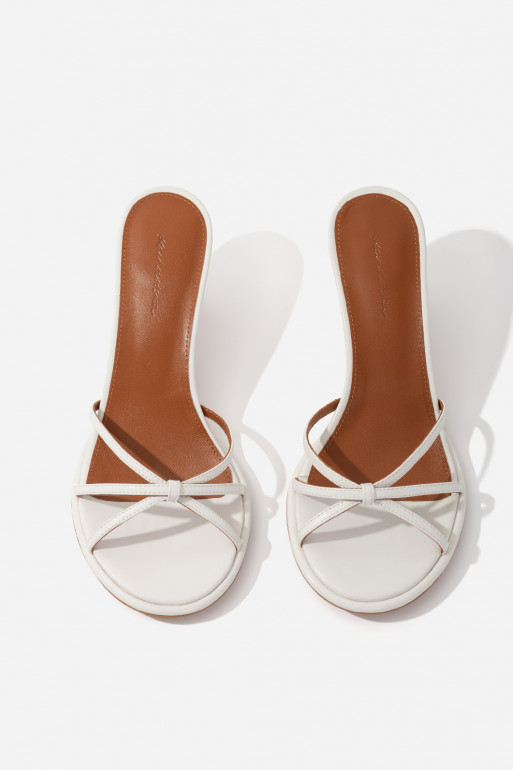 MONA white sandals