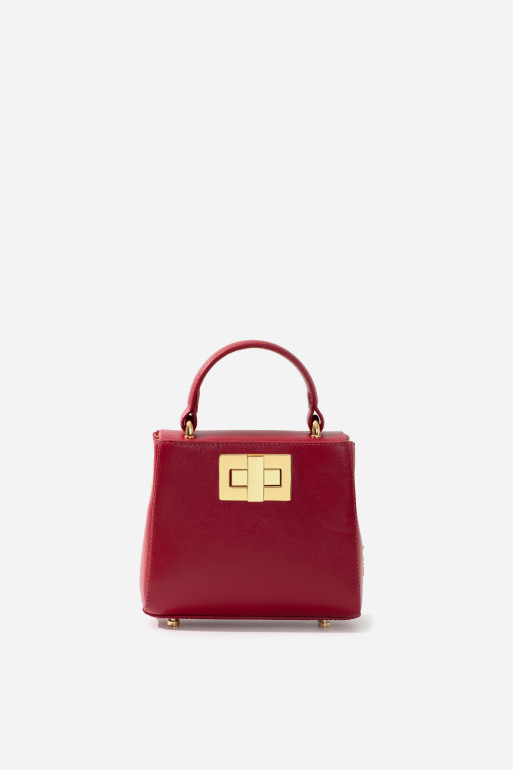 ERNA MICRO red bag /gold/