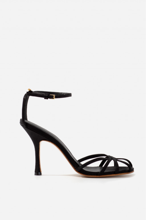 LEONA black sandals