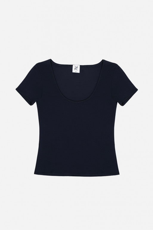 Navy basic top