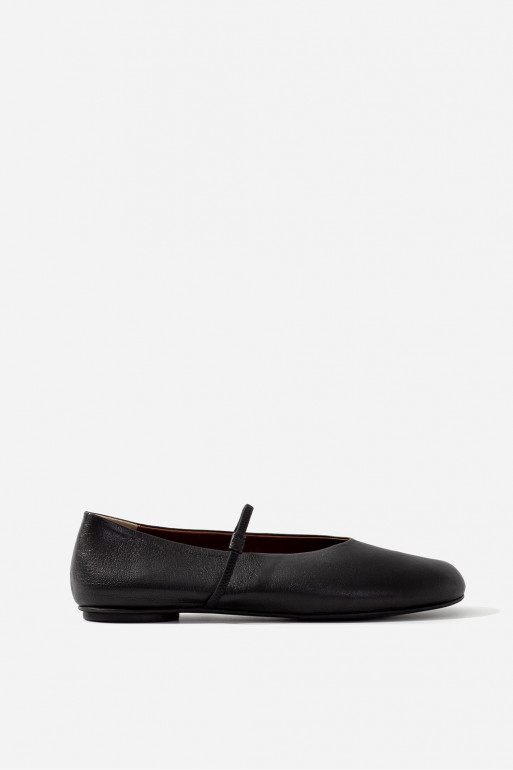 EMILY black ballet flats