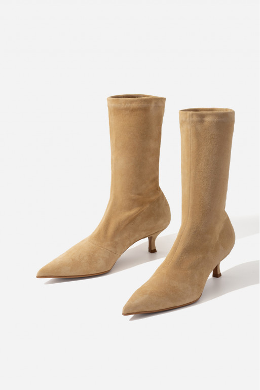 MIA beige ankle boots