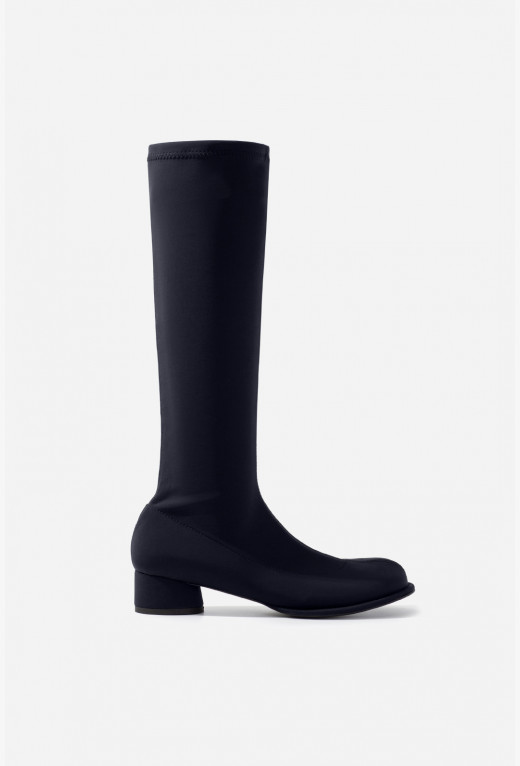 ABIGAIL black knee boots