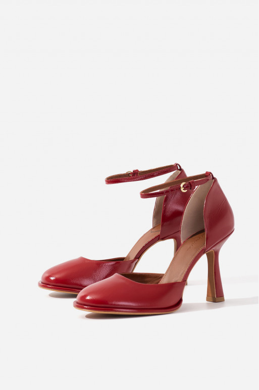 AMANDA bordeaux pumps