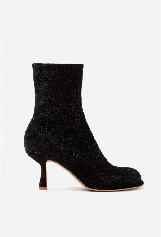 BLANCA black ankle boots