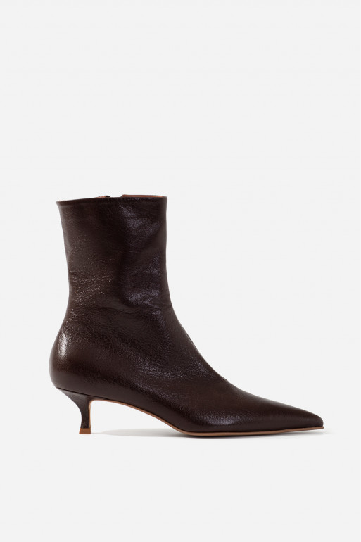 MARIA brown ankle boots