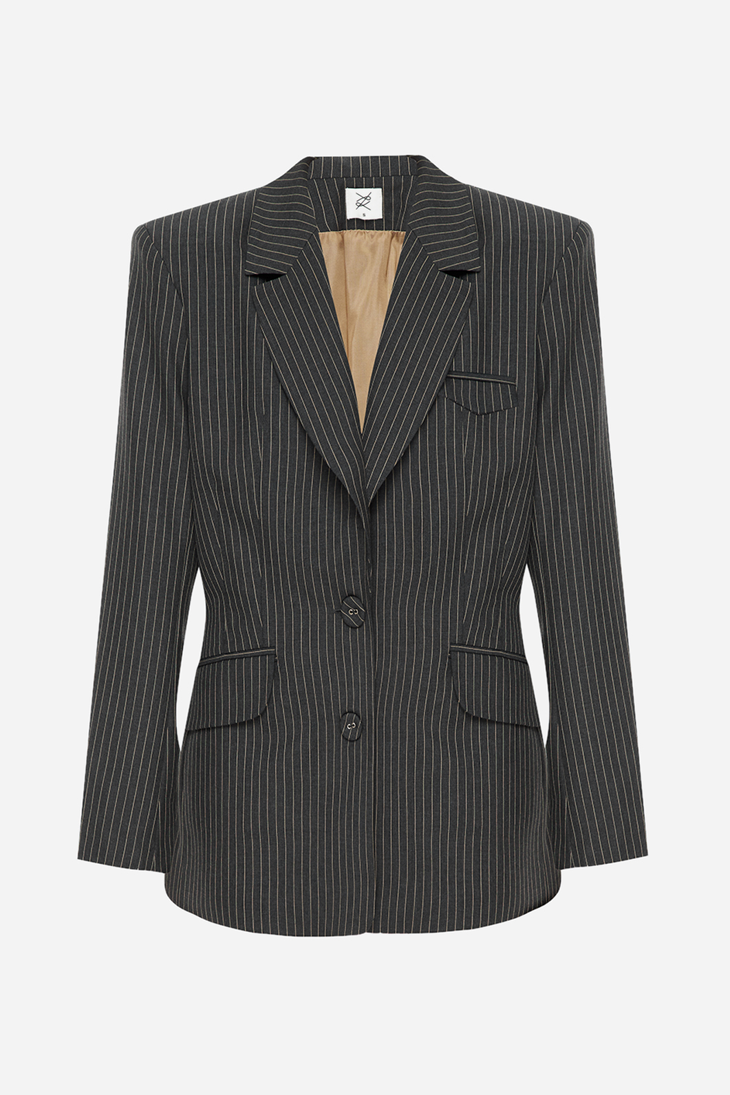Classic dark grey striped Jacket