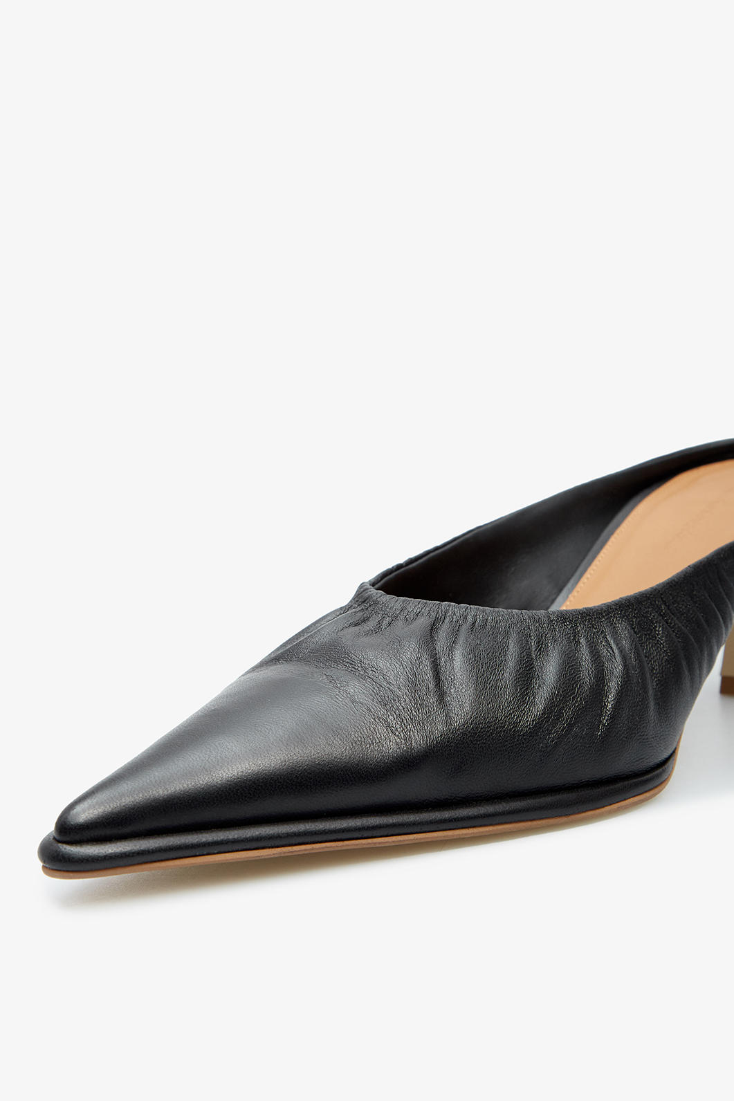 Anabel black mules