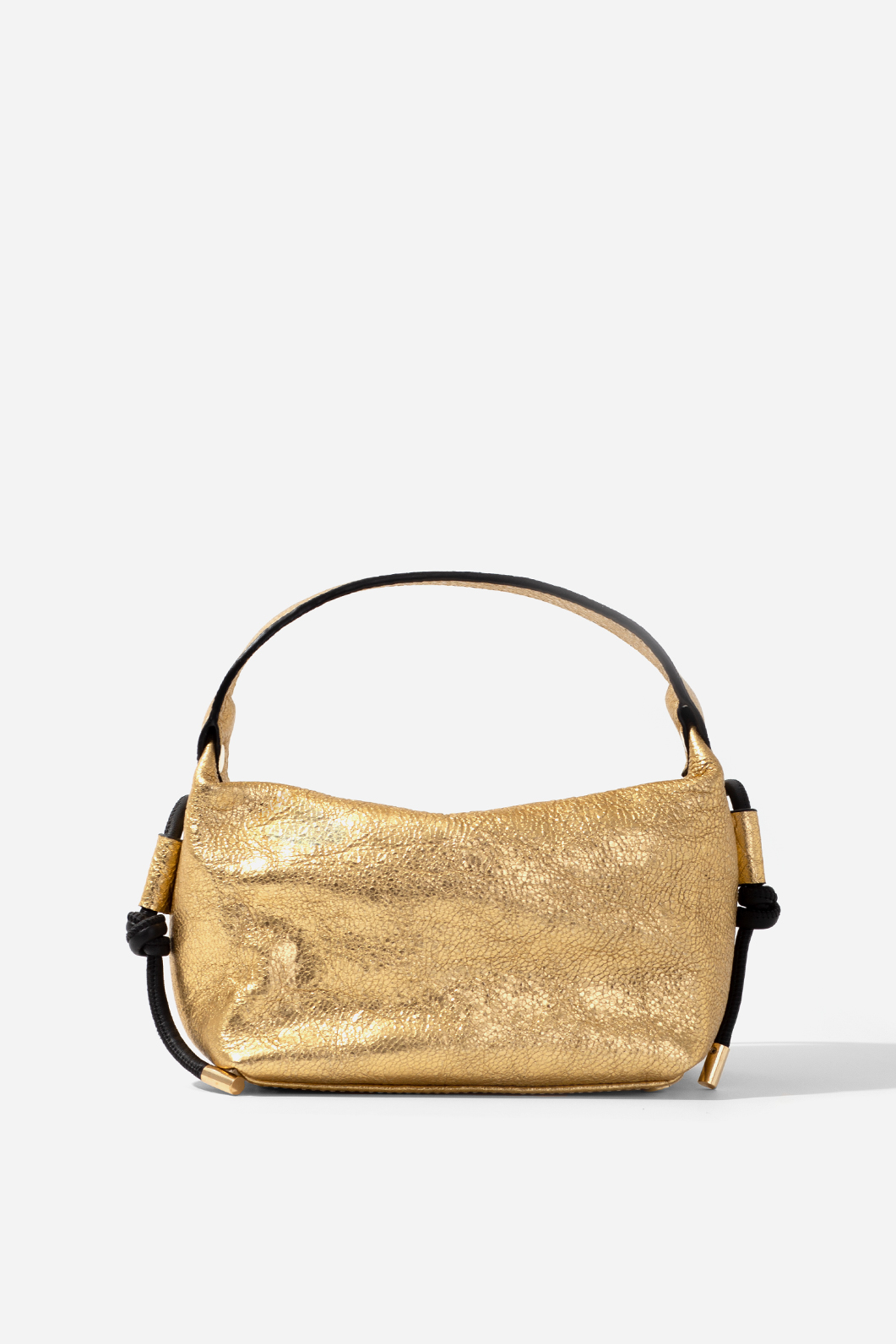 Selma micro gold leather
bag /gold/