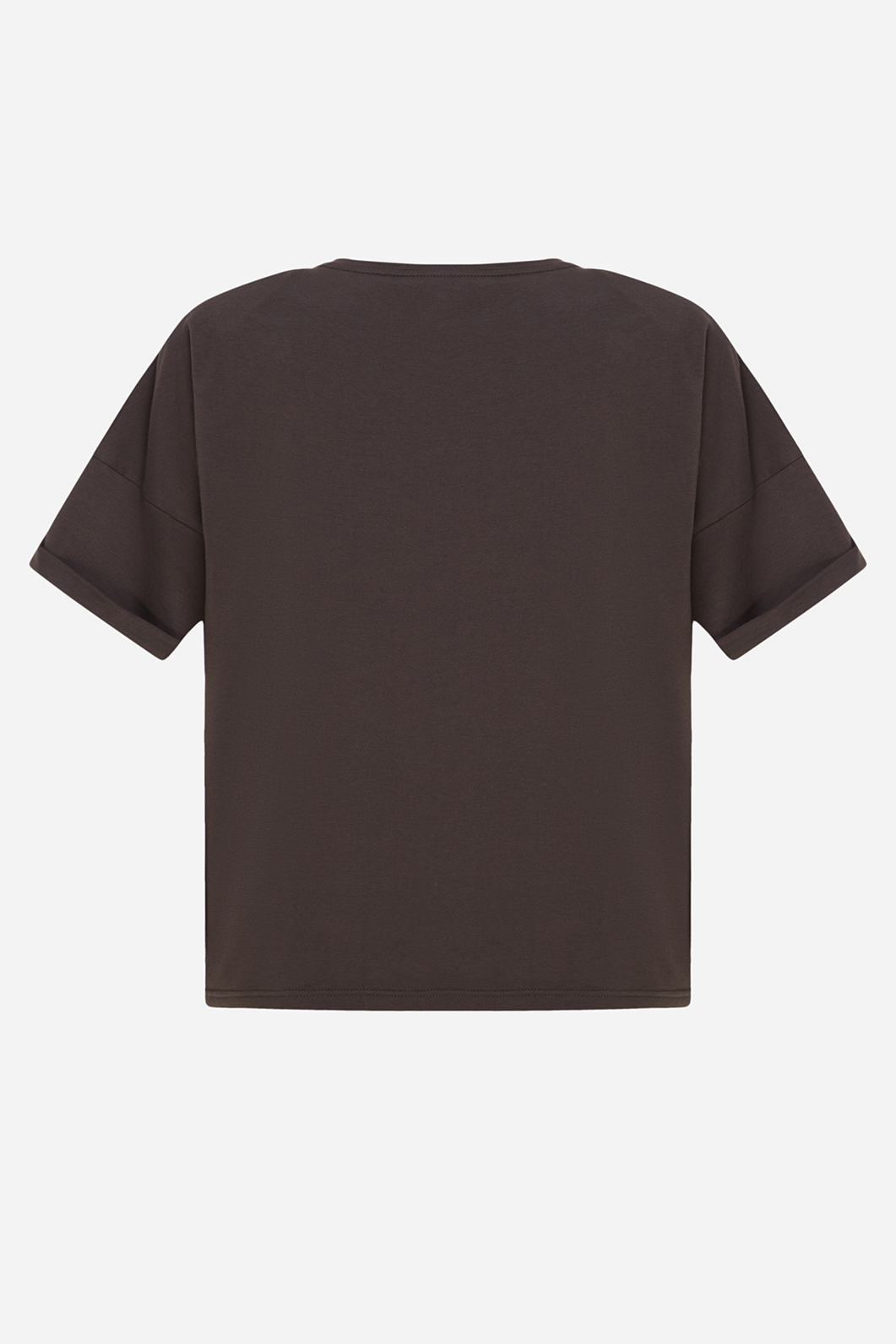 Brown color
T-shirt
