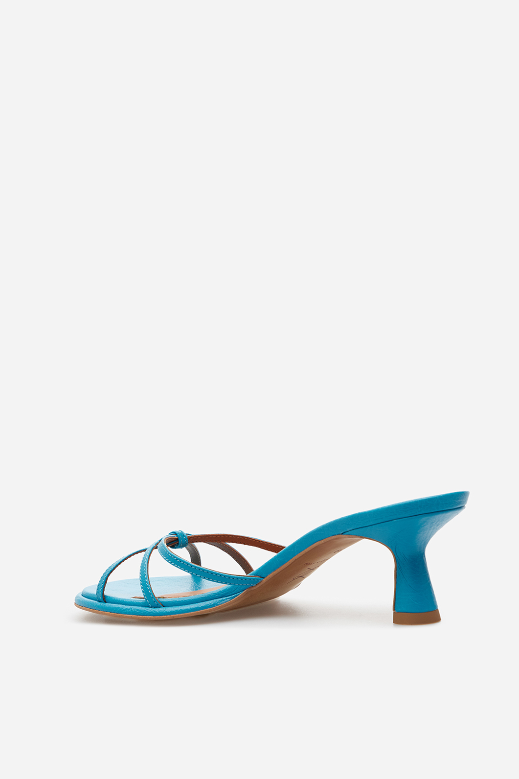 Mona blue leather
sandals /5 cm/