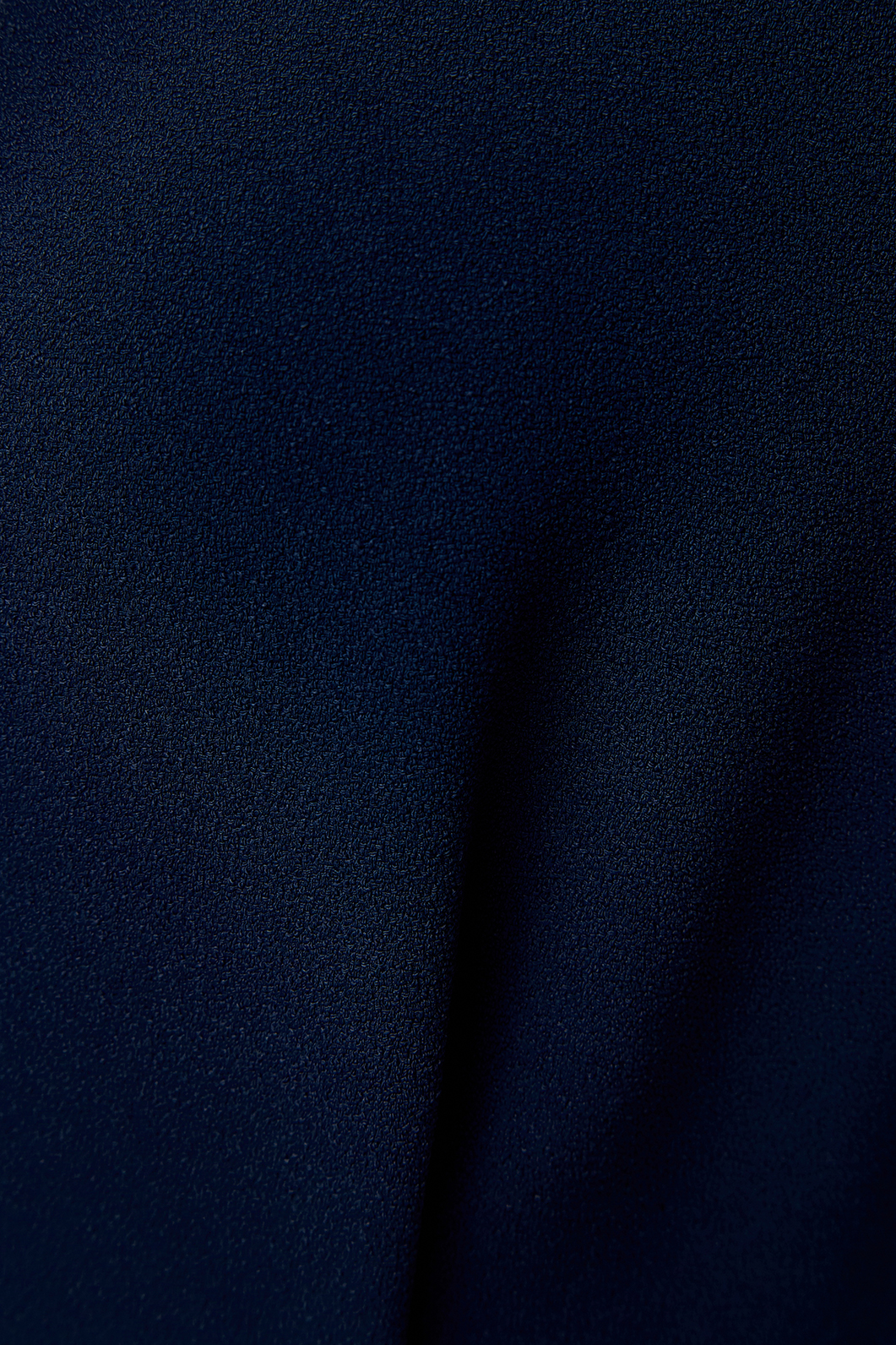 Сукня-міні з довгим рукавом темно-синя