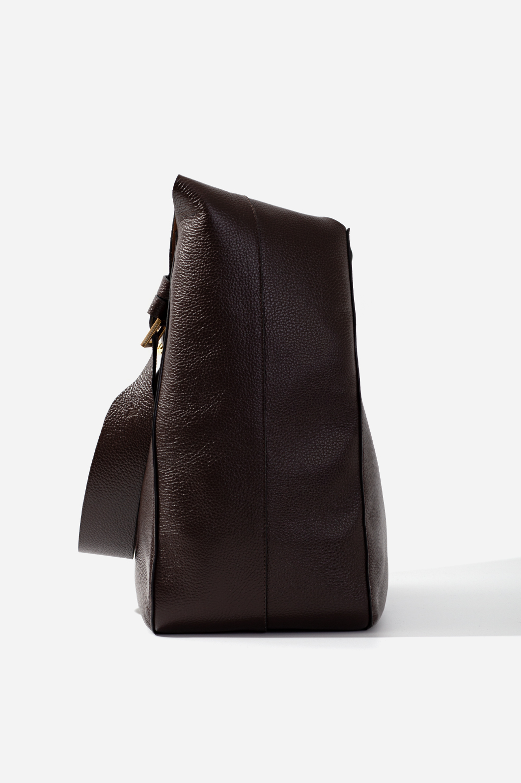 TASHA сумка-хобо темно-коричнева фактурна