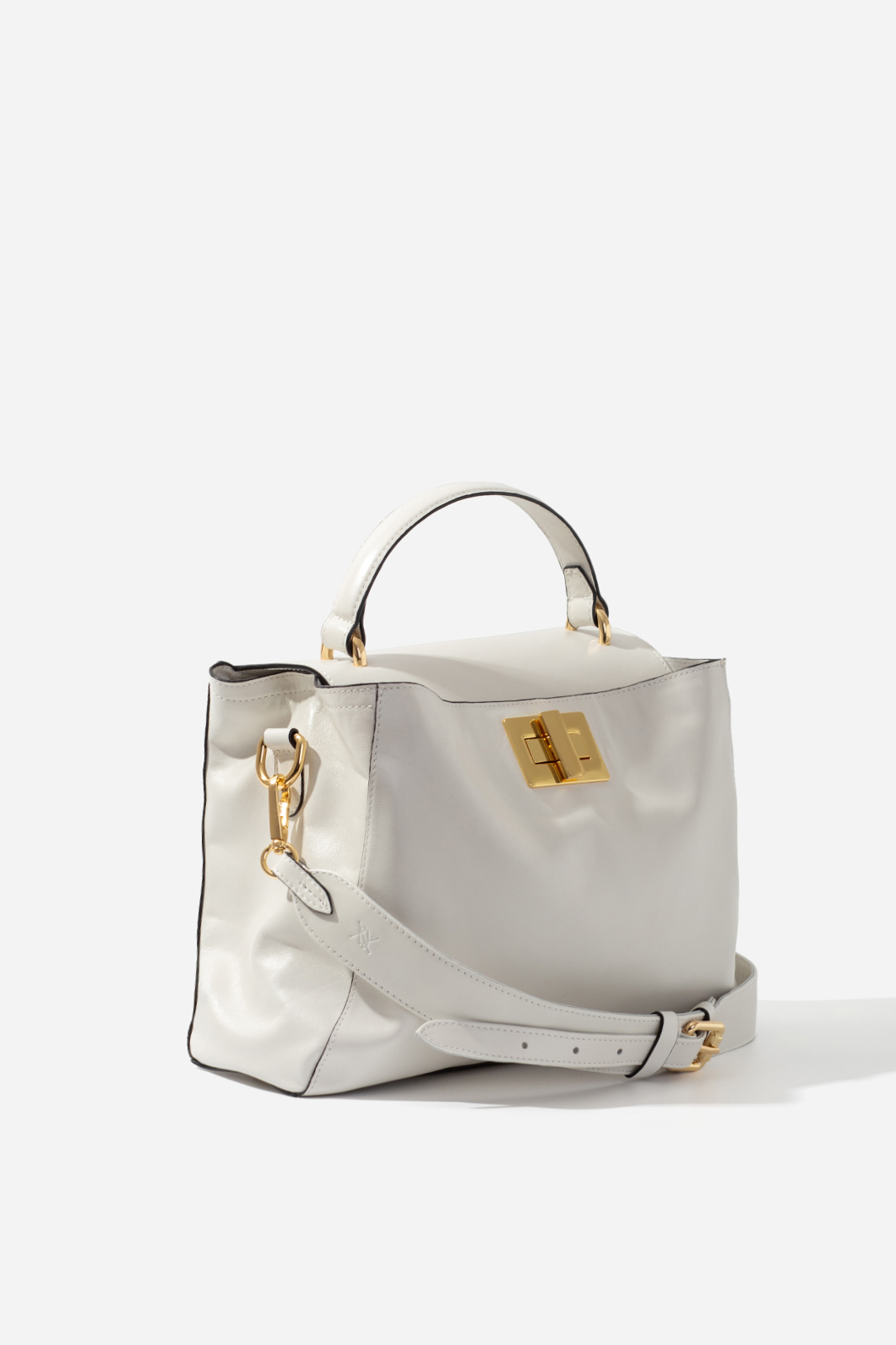 ERNA SOFT white bag /gold/