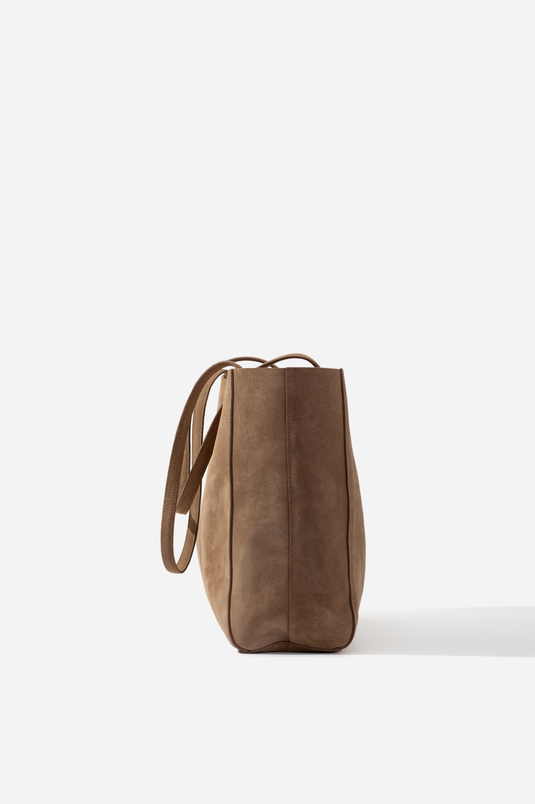 SARAH MINI light brown shopper bag