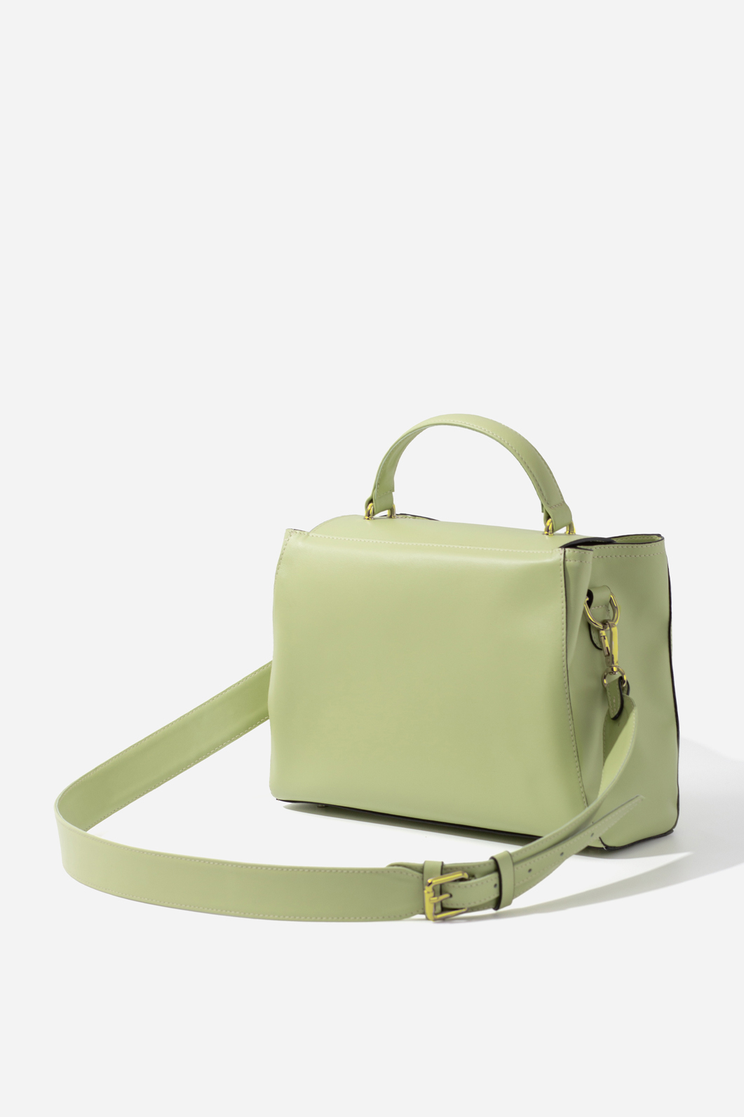 ERNA SOFT light green bag /gold/