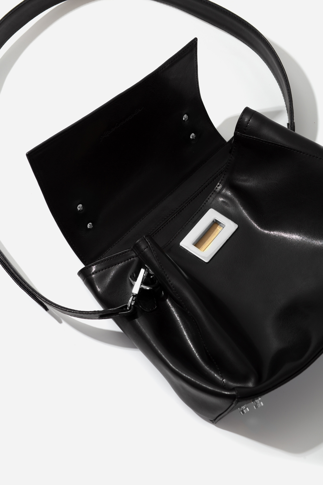 ERNA SOFT black bag /silver/