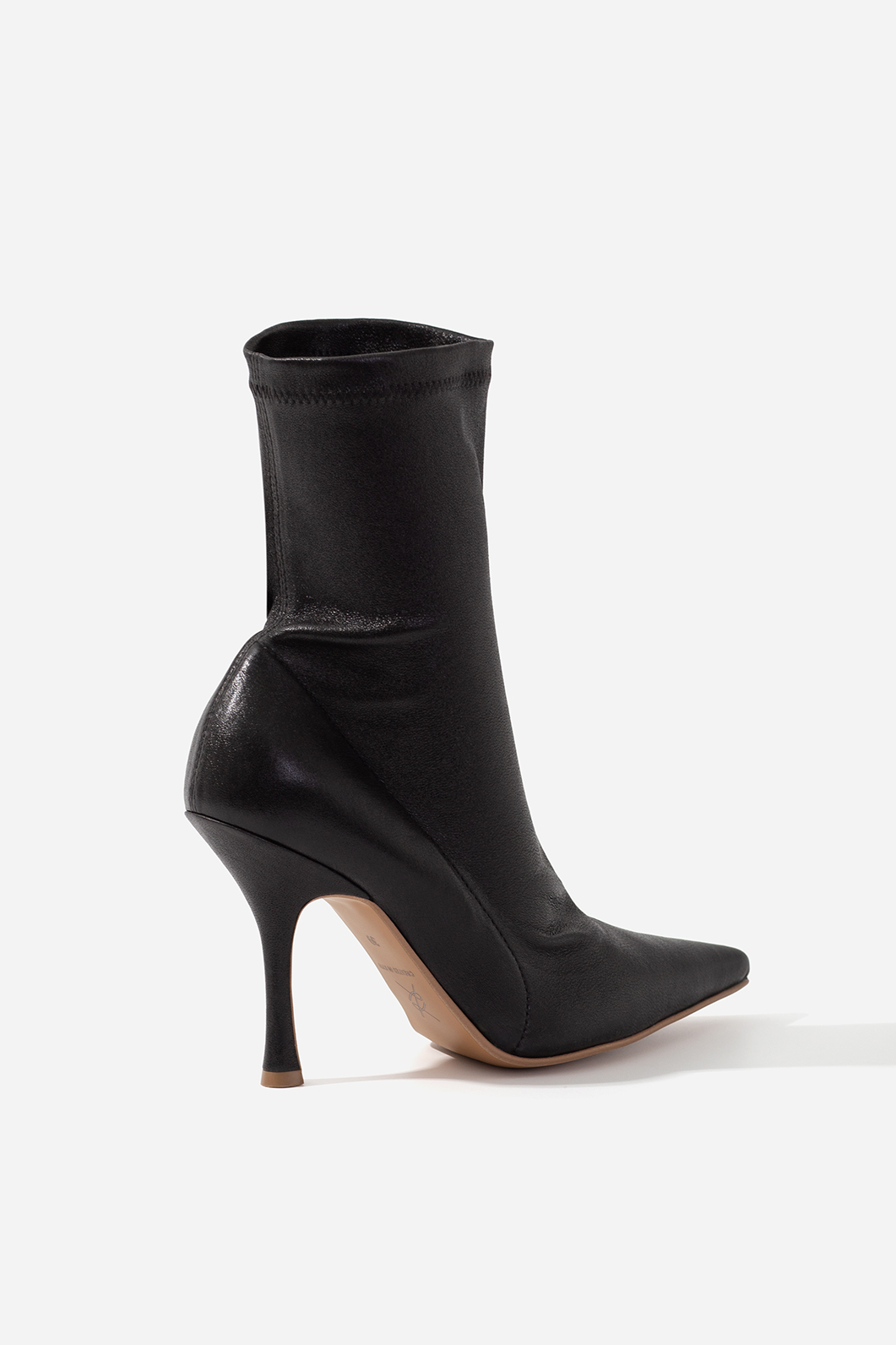 KIM black ankle boots