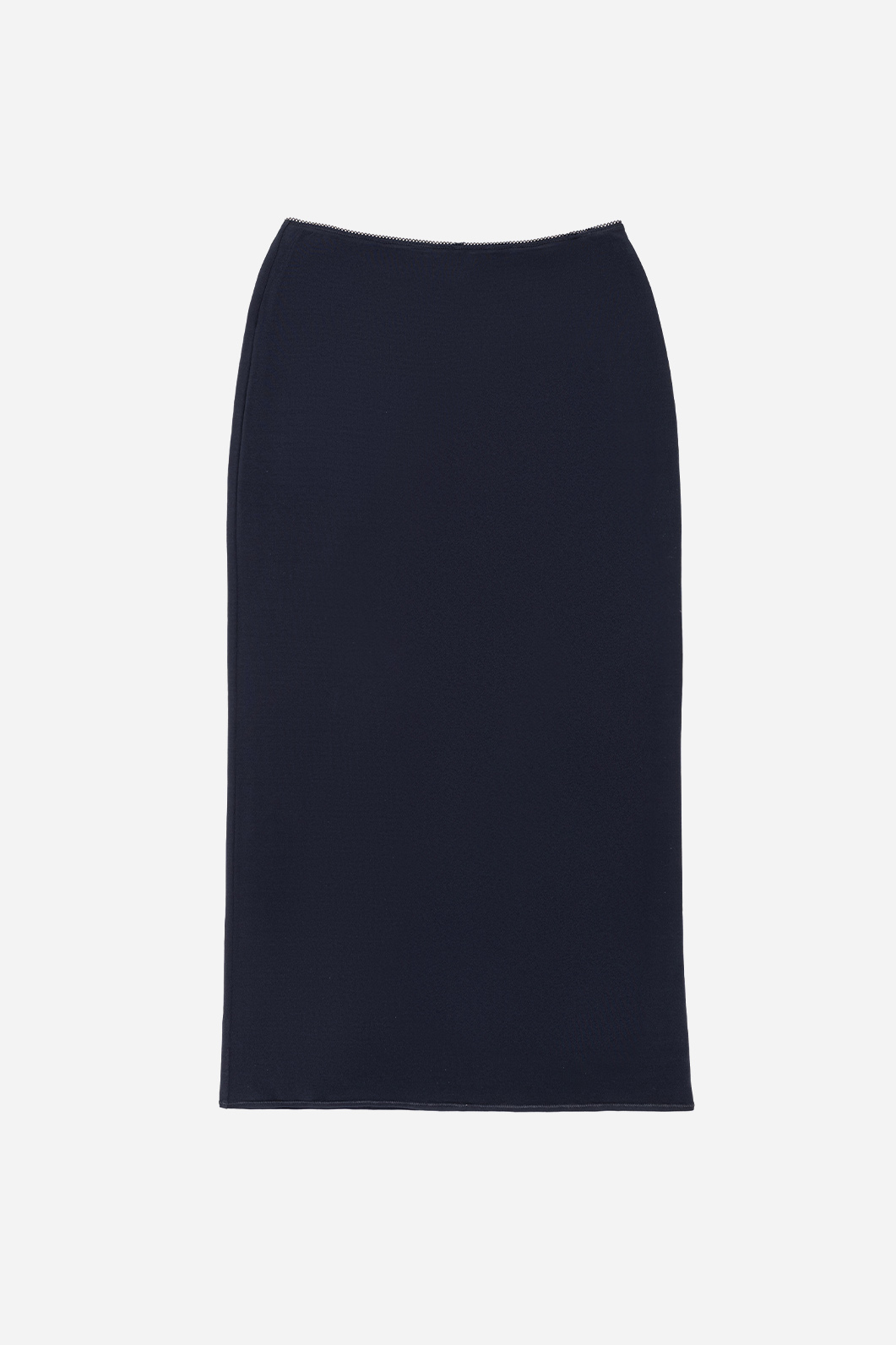 Navy maxi skirt