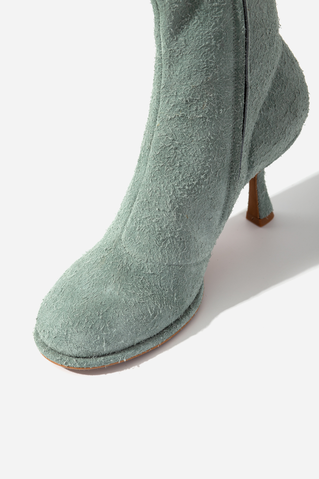 BLANCA light blue ankle boots