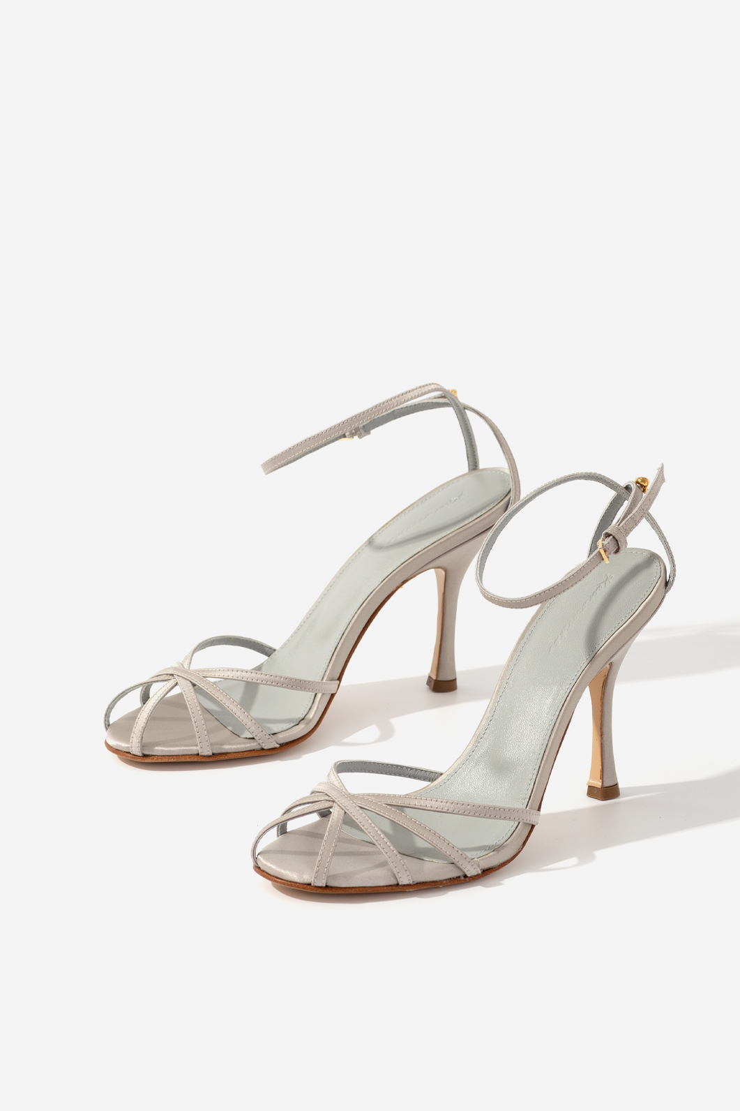 LEONA gray sandals