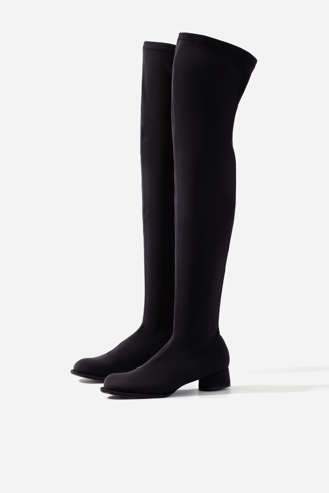 ABIGAIL black knee boots