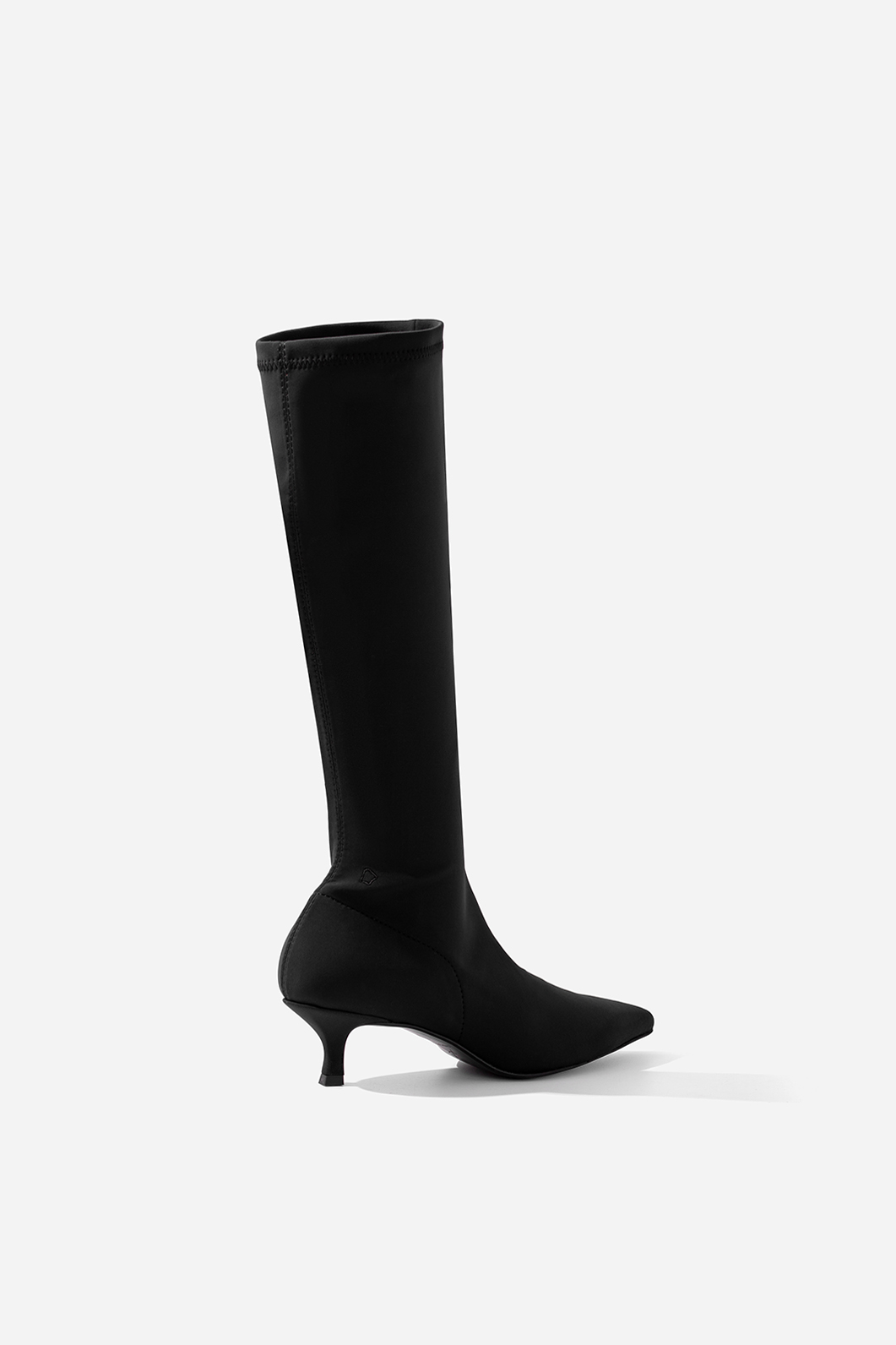 MIA black stretch knee boots