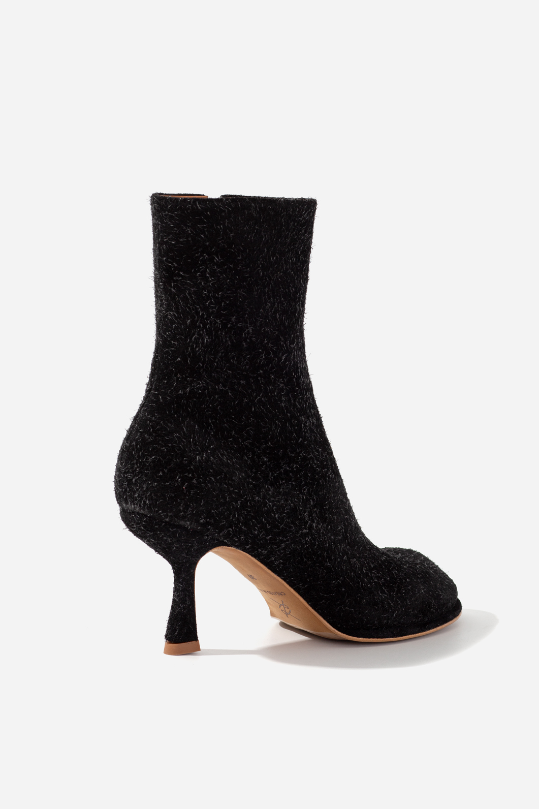 BLANCA black ankle boots