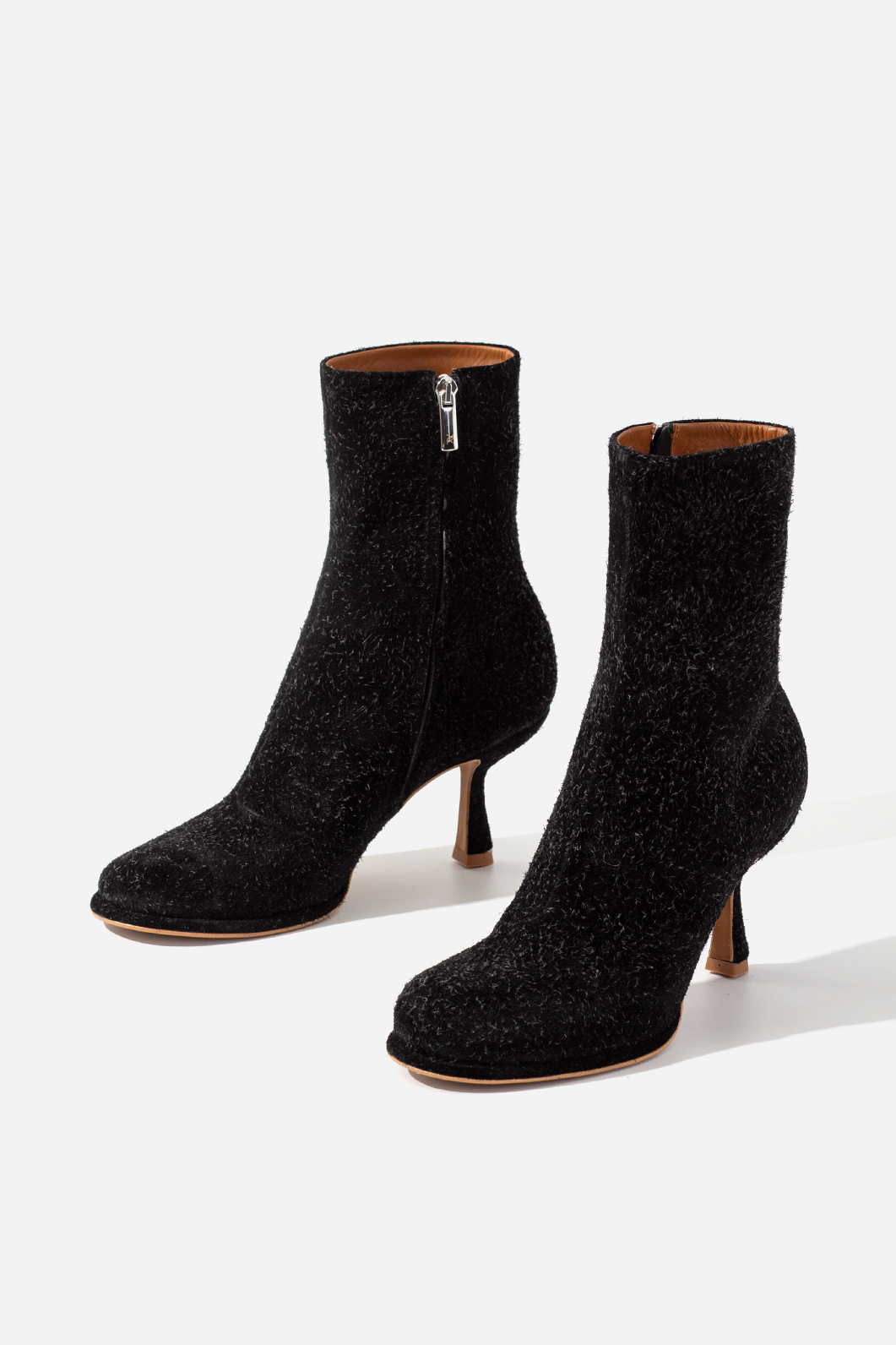 BLANCA black ankle boots