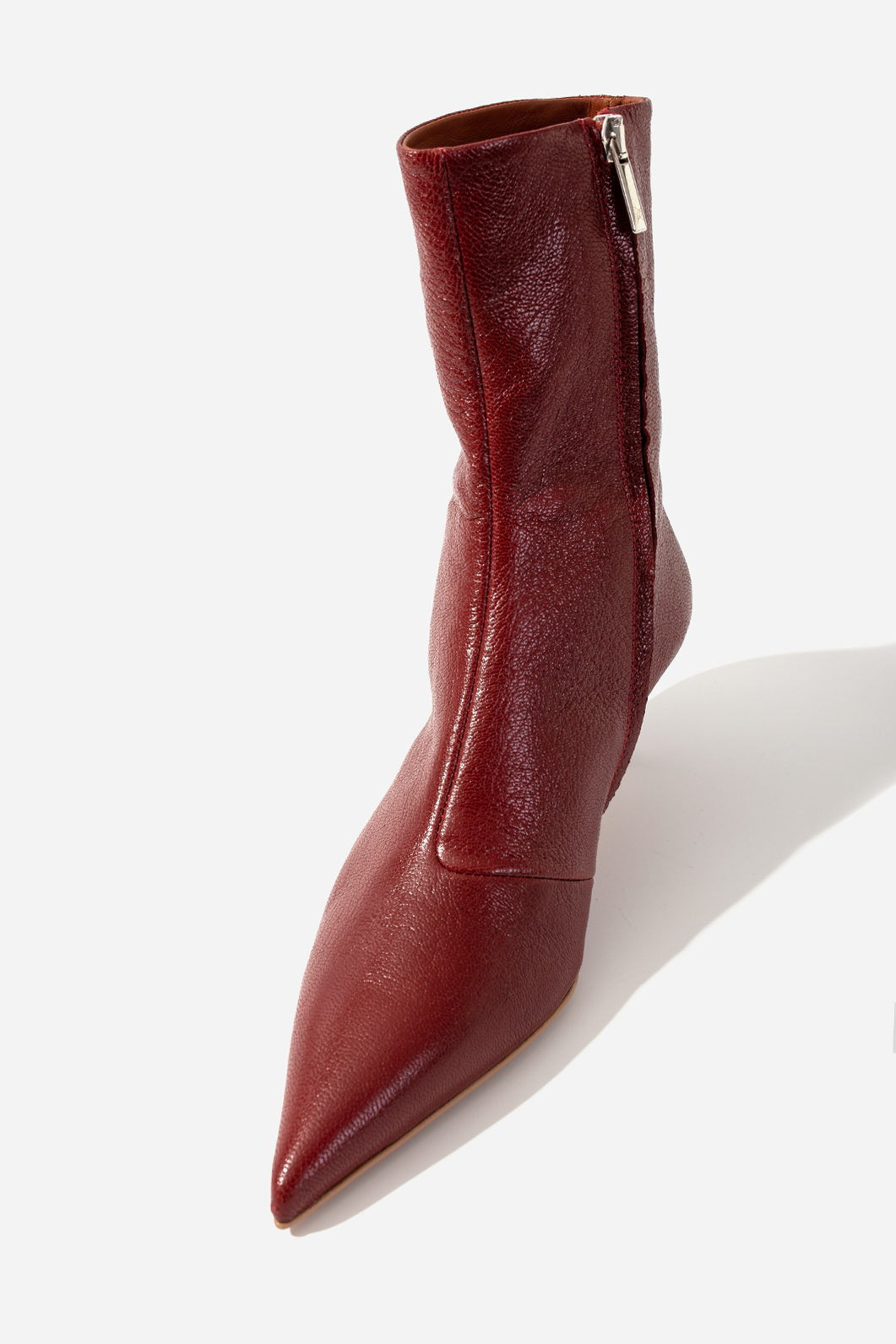 MARIA bordeaux ankle boots