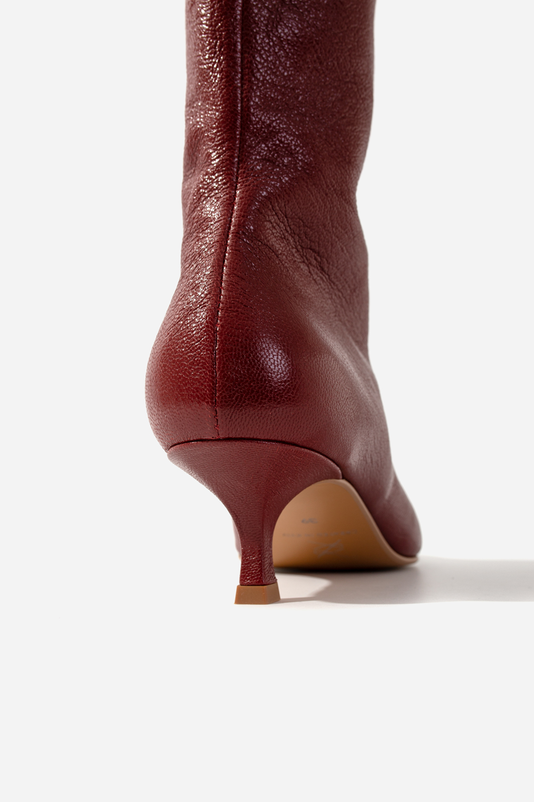 MARIA bordeaux ankle boots