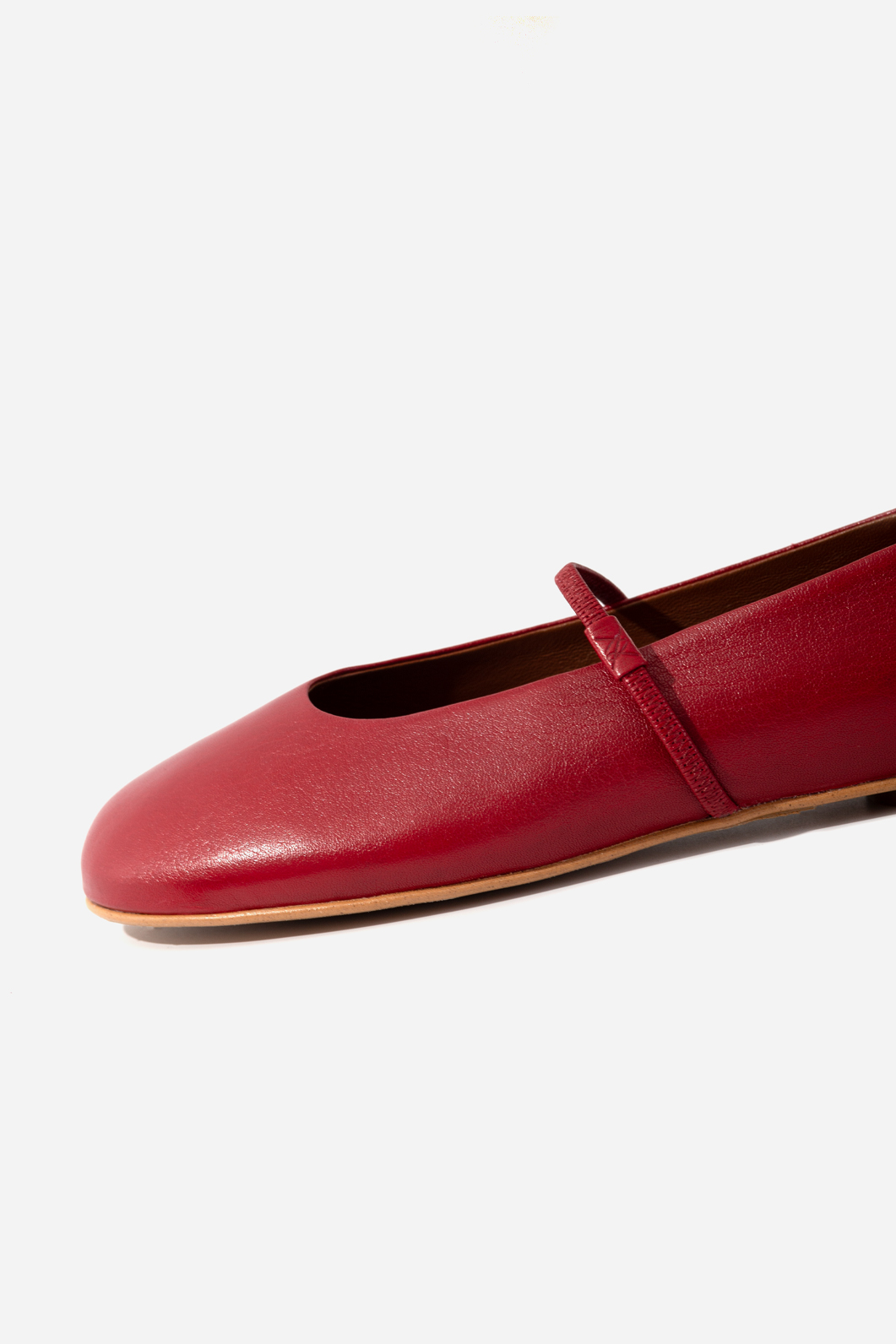 EMILY burgundy ballet flats