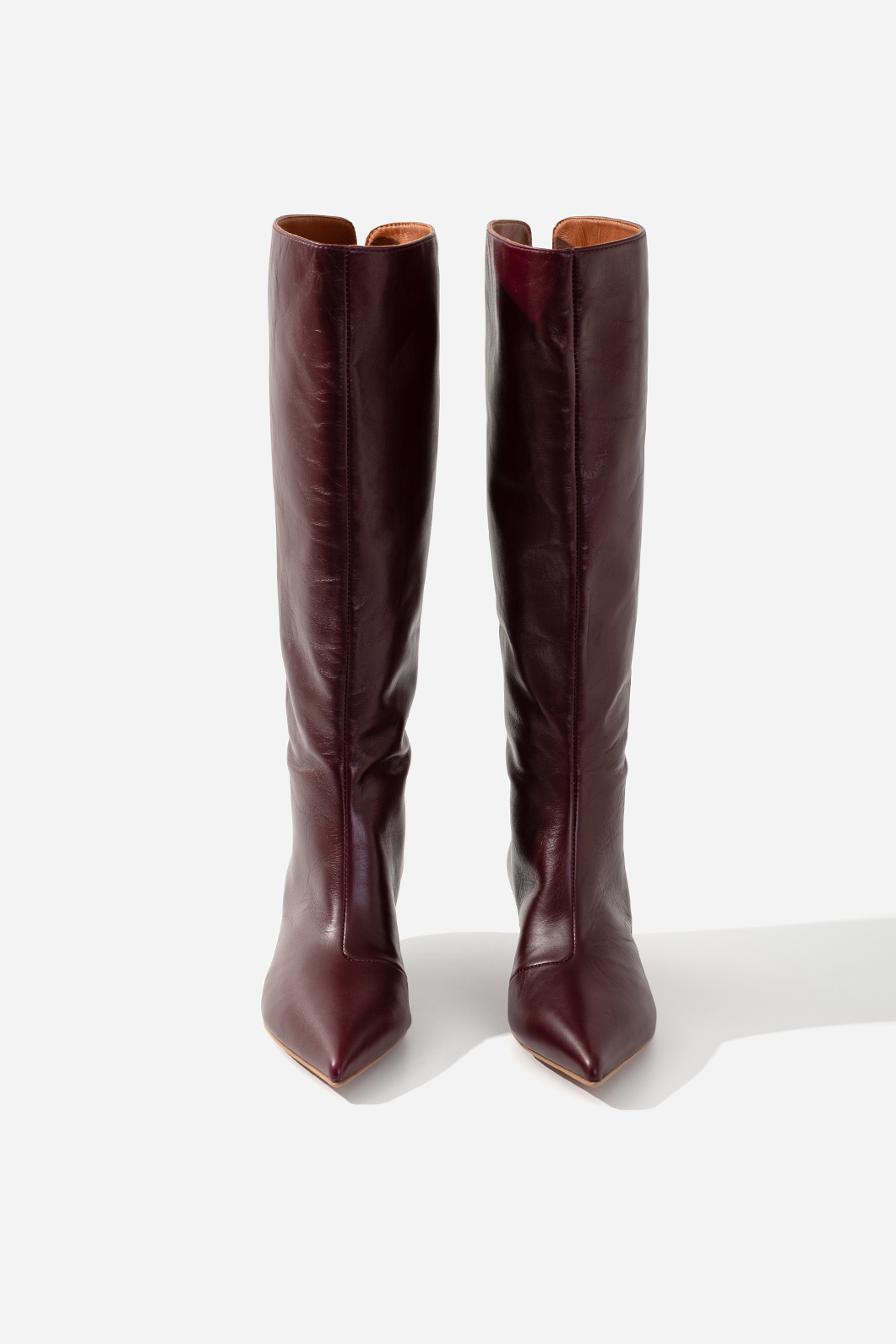 CONNIE bordeaux vintage boots