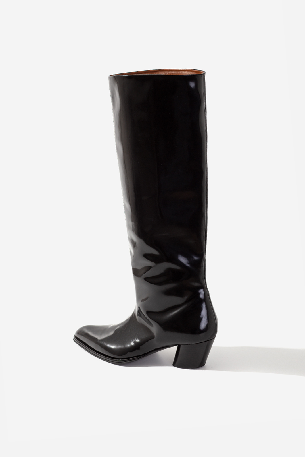 ROSALIA black tube cowbooties